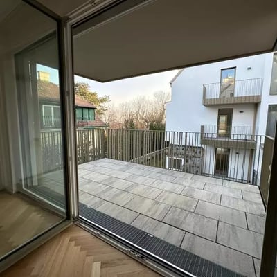 Alquiler a largo plazo, apartamento nuevo en el complejo "Schafberg", Viena, distrito 18