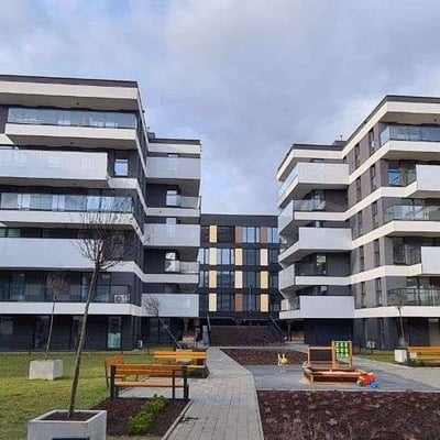 Location d'un appartement moderne et chaleureux de 48 m², quartier de Czyżyny, Cracovie