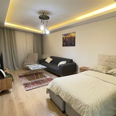 Cozy three-room apartment for rent, Şişli, Istanbul, Turkey