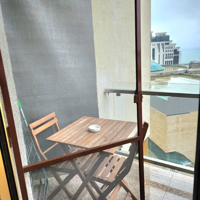 Location d’un studio cosy et meublé avec vue sur la mer, Batoumi, Géorgie