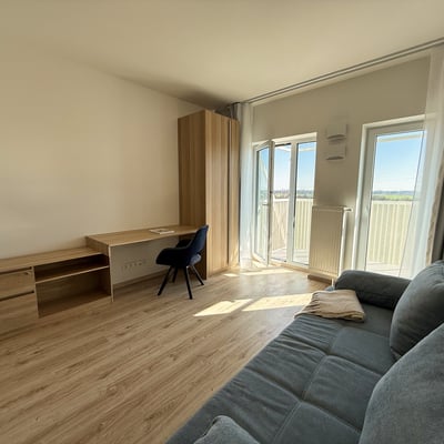 Аренда уютной, меблированной 1-комнатной квартиры, 30 м², район Петржалка, Братислава, Словакия