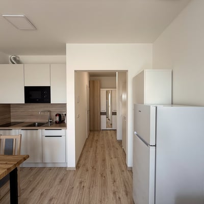 Location d’un appartement cosy et meublé d’1 pièce, 30 m², quartier Petržalka, Bratislava, Slovaquie