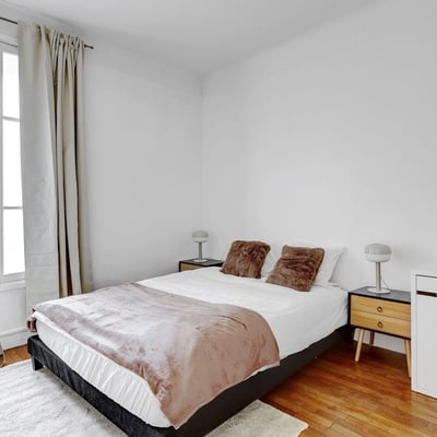 Rent of a modern 2-room apartment, 40 m², 15th district, Paris, France