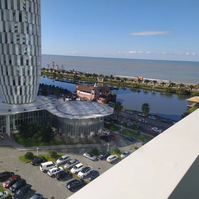 Langzeitmiete eines Studio-Apartments, 29 m², in Batumi, Georgien