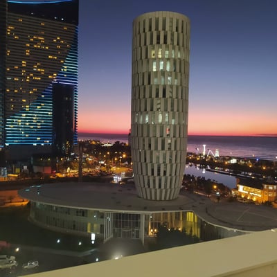 Alquiler a largo plazo de un apartamento tipo estudio, 29 m², en Batumi, Georgia