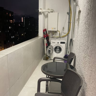 Comfortable, spacious apartment with balcony for rent, 61 m², Batumi, Georgia