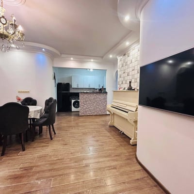 Bright, comfortable apartment with large balcony for rent, 85 m², Batumi, Georgia