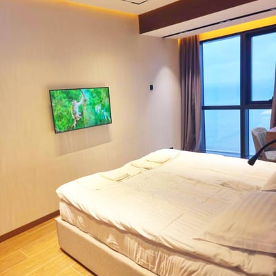 Аренда люксовой, стильной квартиры с видом на море, 57 м², Батуми, Грузия