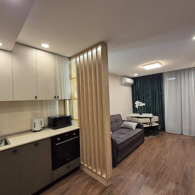 Location d'un appartement cosy avec vue sur le front de mer, 52 m², Batoumi, Géorgie