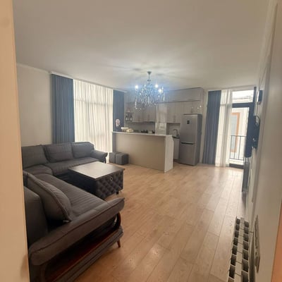 Location d'un appartement élégant et moderne, 70 m², Batumi, Géorgie