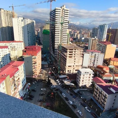 Аренда уютной, комфортабельной студии с балконом, 43 м², Батуми, Грузия