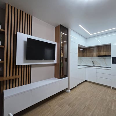 Аренда светлой, новой квартиры с балконом, 45 м², Calligraphy Towers, Батуми, Грузия