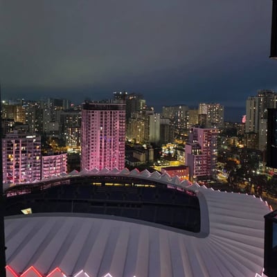 Аренда светлой, новой квартиры с балконом, 45 м², Calligraphy Towers, Батуми, Грузия