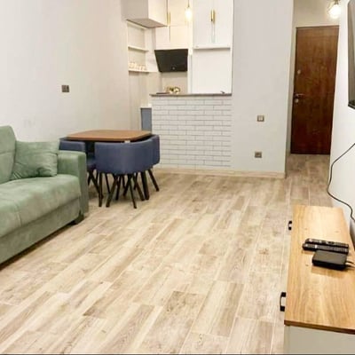 Vermietung einer hellen, komfortablen Wohnung mit Balkon, 60 m², Black Sea Tower, Batumi, Georgien