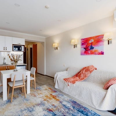 Rent a bright, cozy apartment, 60 m², Orbi Beach Tower, Batumi, Georgia