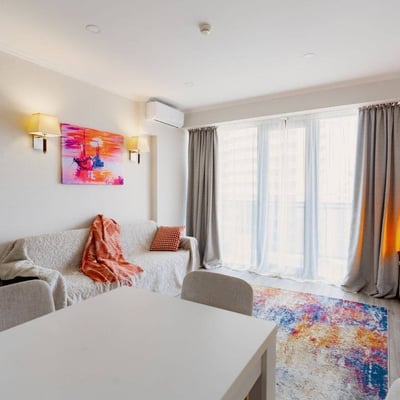 Rent a bright, cozy apartment, 60 m², Orbi Beach Tower, Batumi, Georgia