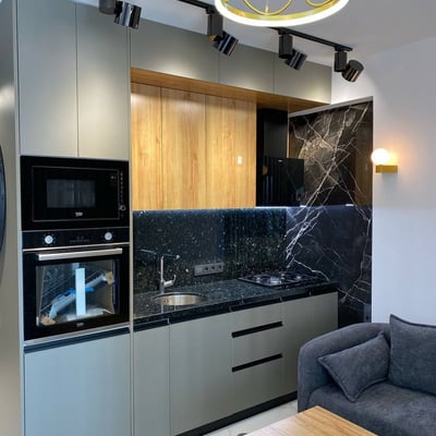 Vermietung eines gemütlichen Studios mit Balkon, 40 m², Black Sea Tower, Batumi, Georgien