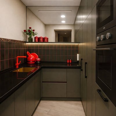 Alquiler de apartamento luminoso y moderno con balcón, 70 m², Batumi, Georgia