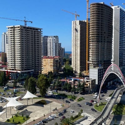 Аренда комфортной студии в ЖК Black Sea Tower, 38 м², Батуми, Грузия