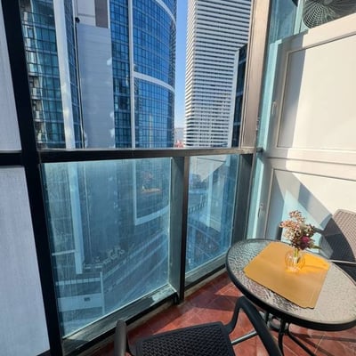 Vermietung eines gemütlichen Studios mit Stadtblick, 37 m², Dar Building, Batumi, Georgien