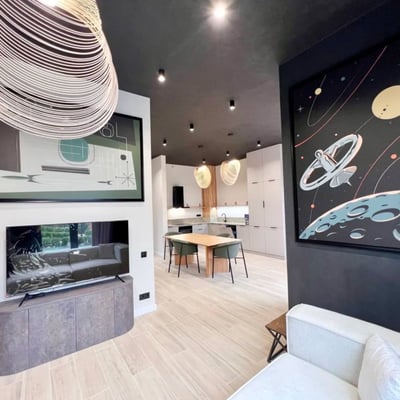 Rent a luxury, designer villa with pool and terrace, 150 m², Batumi, Georgia