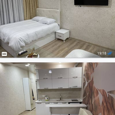 Bright, cozy studio for rent, 35 m², Batumi, Georgia