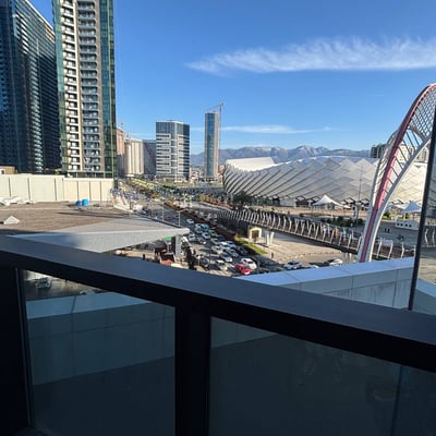 Rent a premium, stylish apartment with balcony, 57 m², Blu Sky Tower, Batumi, Georgia