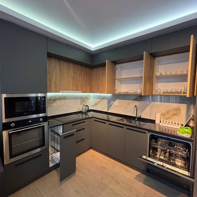 Rent a premium, stylish apartment with balcony, 57 m², Blu Sky Tower, Batumi, Georgia