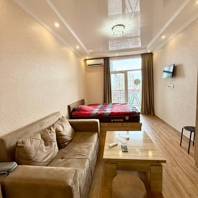 Аренда светлой и уютной студии рядом с парком, 33 м², Батуми, Грузия