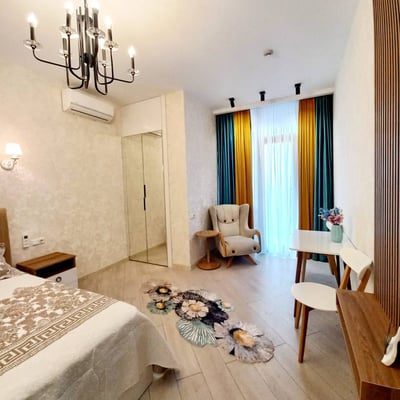 Аренда современной, комфортной квартиры с видом на море, Рамада Плаза, Батуми, Грузия