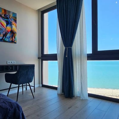 Rent a cozy studio with sea view, 34 m², Batumi, Georgia