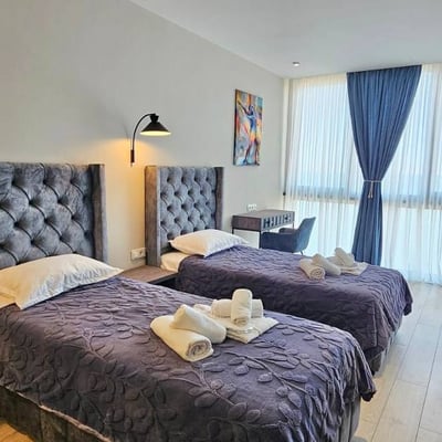 Rent a cozy studio with sea view, 34 m², Batumi, Georgia