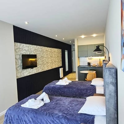 Rent a cozy studio with sea view, 34 m², Batumi, Georgia