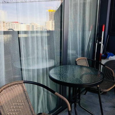 Location d'un studio cosy avec vue sur la mer, 34 m², Batoumi, Géorgie