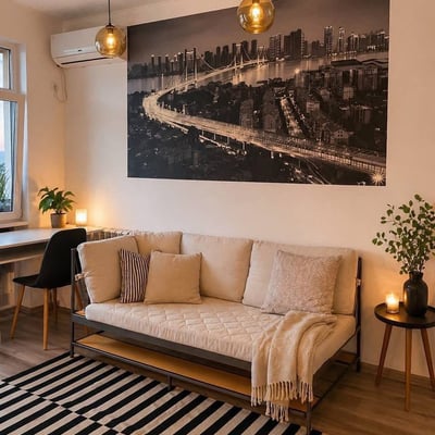 Vermietung einer modernen, gemütlichen Wohnung, 55 m², Batumi, Georgien