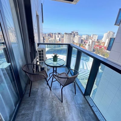 Аренда современной, стильной квартиры, 50 м², Calligraphy Towers,, Батуми, Грузия
