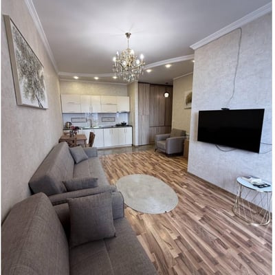 Vermietung einer hellen, komfortablen Wohnung mit Balkon, 55 m², Batumi, Georgien