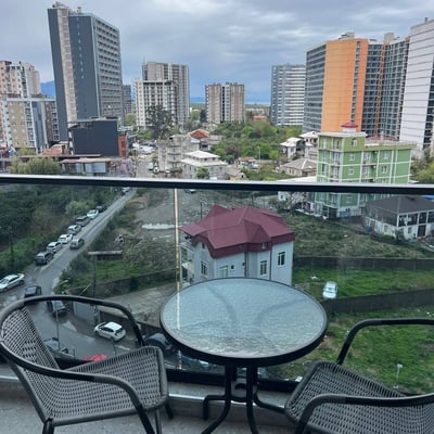 Rent a cozy, compact studio with balcony, 35 m², Batumi, Georgia