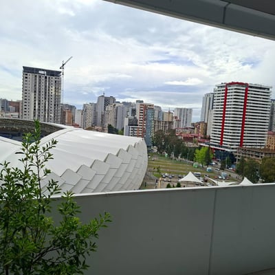 Аренда просторной, комфортной квартиры, 60 м², Black Sea Tower, Батуми, Грузия
