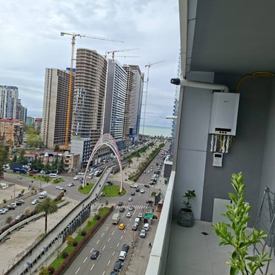 Аренда просторной, комфортной квартиры, 60 м², Black Sea Tower, Батуми, Грузия