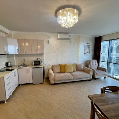 Vermietung einer modernen Wohnung mit Aussicht, 54 m², Orbi Panorama, Batumi, Georgien