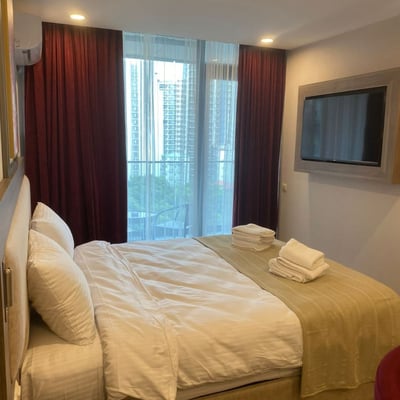 Rent a cozy studio, 32 m², Rainbow, Batumi, Georgia