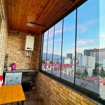 Rent of a bright, spacious 90 m² apartment, Batumi, Georgia