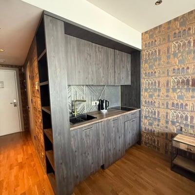 Alquiler de estudio amueblado de 33 m² con vistas al mar, Batumi, Georgia