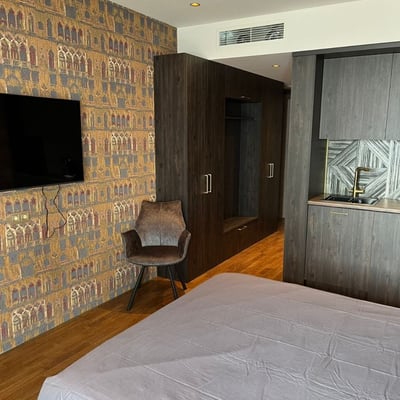 Alquiler de estudio amueblado de 33 m² con vistas al mar, Batumi, Georgia