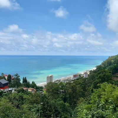 Casa 240m² con vistas al mar y a la montaña en alquiler, Kvariati, Batumi, Georgia