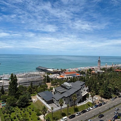 Apartamento 50m² con vista al mar en alquiler, Batumi, Georgia