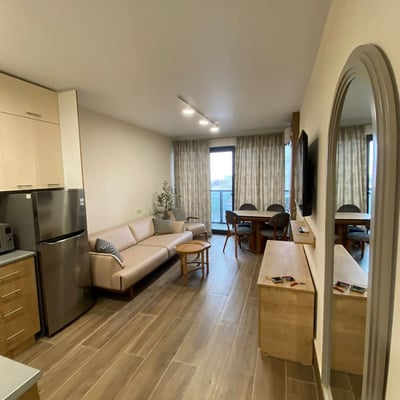 Appartement 45m² avec vue panoramique sur la ville à louer, Batoumi, Géorgie