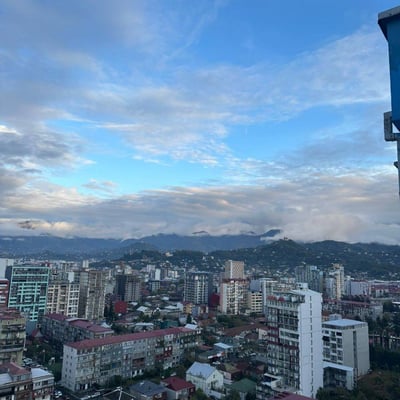 Apartamento 43m² con hermosa vista en alquiler, Batumi, Georgia