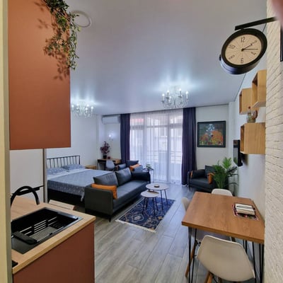Apartamento de diseño 38m² en alquiler, Batumi, Georgia